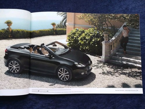 VW Golf 6 Cabrio Cabriolet Prospekt 9.2015 - Picture 5 of 6