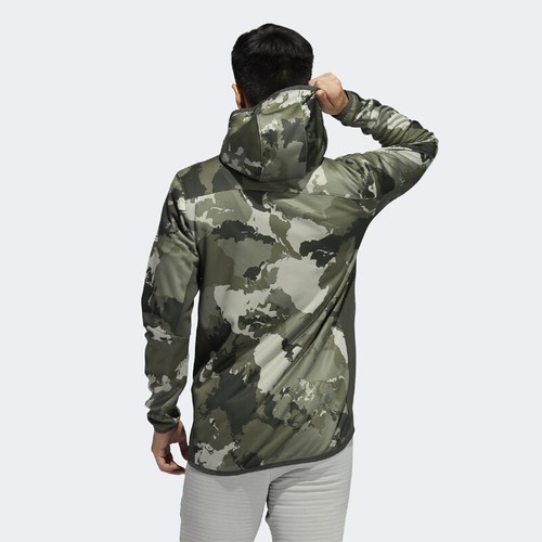 CHAQUETA CON CAPUCHA LIMITADA PARA HOMBRE ADIDAS CONTINENT CAMO CITY ENTRENAMIENTO AEROREADY MEDIANA - Imagen 4 de 12