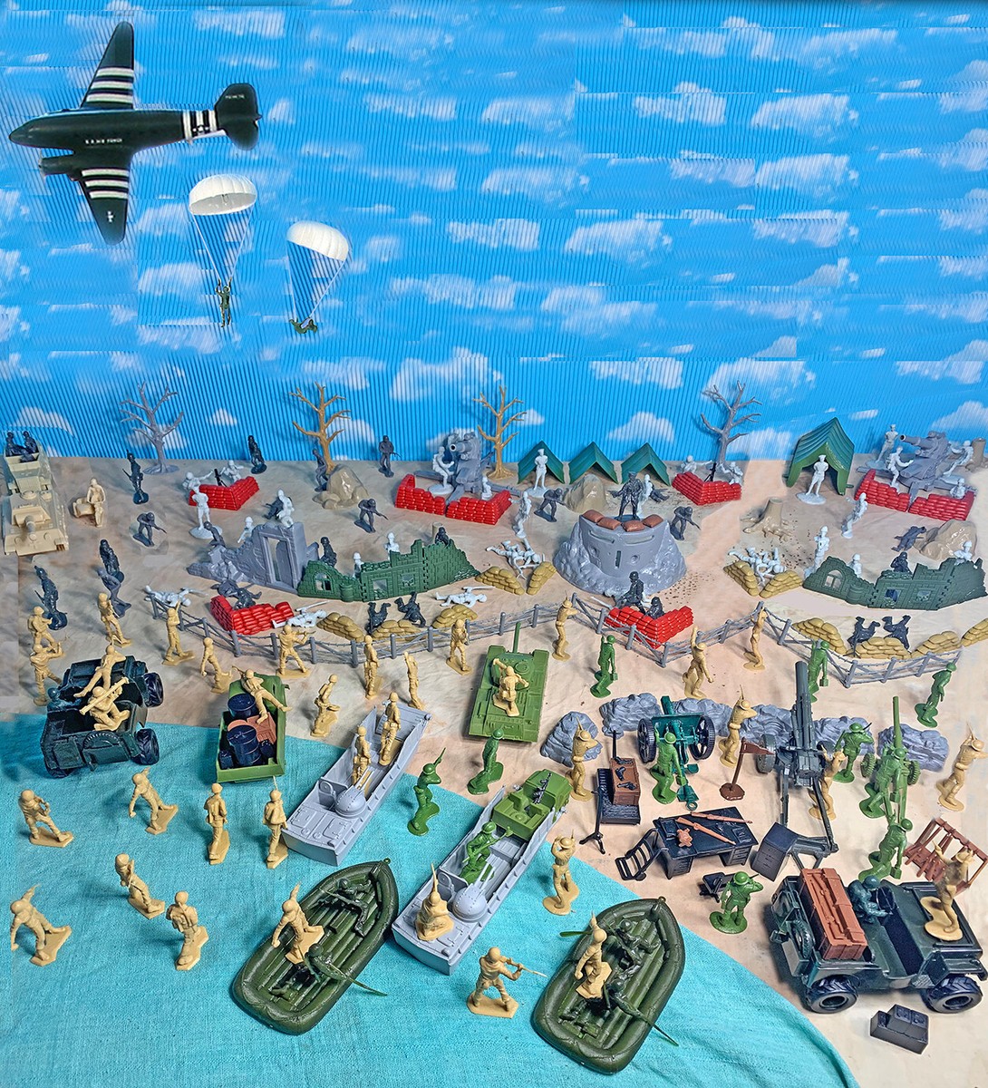 toy soldier おもちゃの兵隊 Xmas セット 大きいサイズ 派手 Dennison buys giant toy soldiers to display next Christmas - WJER