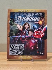 THE AVENGERS 3D SINGAPORE VIVA METAL BOX BLU-RAY STEELBOOK SEALED OOP