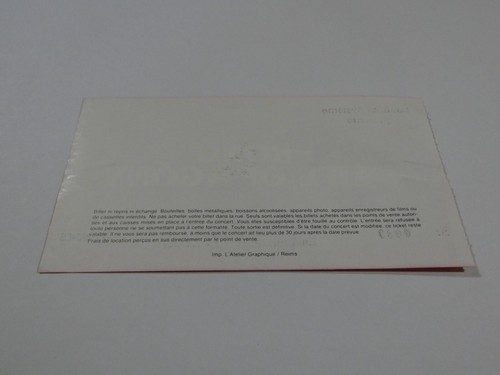 Konzertkarte Ticket PRONG + LIFE OF AGONY Le Transporteur Lyon 04.06.1994 - Bild 2 von 2