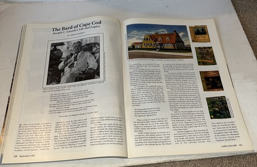 Cape Cod Life Magazine - Used,  September1995, Nantucket & Martha's Vineyard - Picture 4 of 4