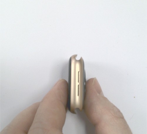 Apple Watch SE 40mm GPS Gold – bez paska, uszkodzony wyświetlacz LCD z martwymi pikselami - Zdjęcie 3 z 7