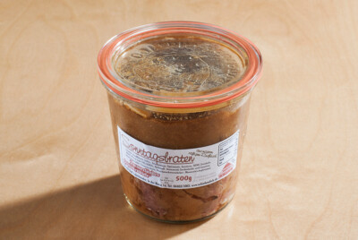 Leckerer Sonntagsbraten im Weckglas | 500g 