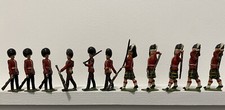 Vintage Set/Lot Of 11 Mix of Queens Guard  Soldiers Britains LTD Proprieters
