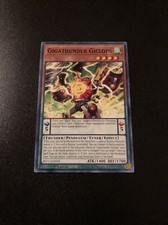 Yugioh! Gigathunder Giclops - BLVO-EN032 - Common - 1st Edition Near Mint, Engli