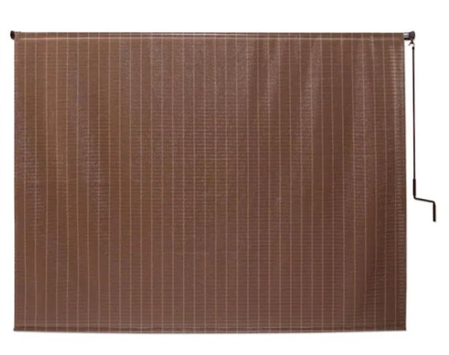 Coolaroo kabelloser Outdoor-Rollschirm, 4'x6' (48”x72”) braun 80% UV-Block - Bild 3 von 6