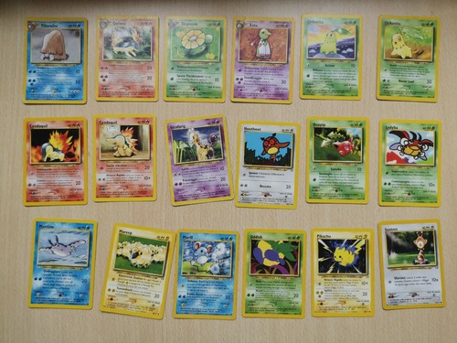 SET NEO GENESIS Collection Holo Rare Single Pokemon Card /111 (no shining ex) - Foto 231 di 444