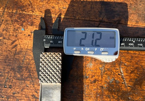 Herkules Bankhaken 185 x 21,2 s 32,9 (27,1)mm - Bankeisen für Hobelbank - Bild 3 von 7
