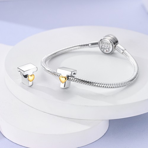 MULA Optional Sommer Herz Liebe Anhänger Charm CZ Für Beacelet 925 Versilbert - Bild 23 von 196