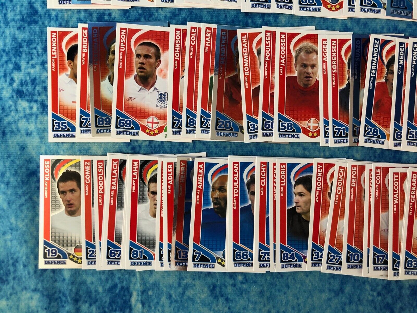 Topps Match Attax World Cup 2010 England Edition SINGLE Football Trading Card 1 - Picture 3 of 408