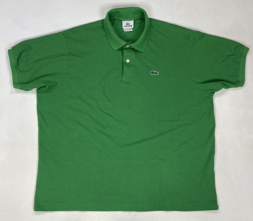 Lacoste Poloshirt Herren Größe 7 XL Grün Kurzarm