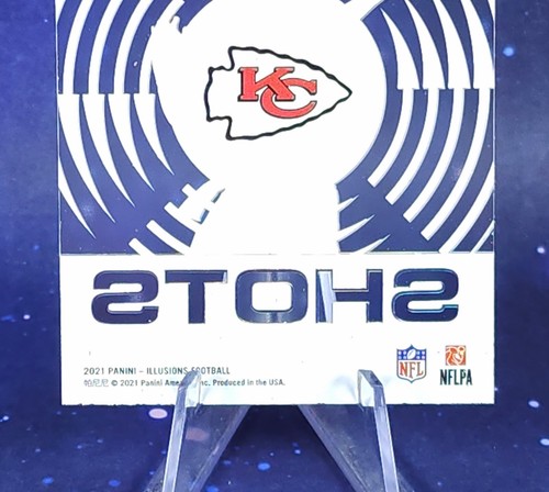 Patrick Mahomes 2021 Panini Illusions Clear Shots Kansas City Chiefs Football - Picture 8 of 13