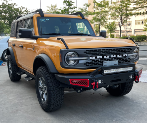 Vijay Fits 2021-2025 Ford Bronco Front and Rear Bumper (Not fit Sports Version) - Picture 15 of 27
