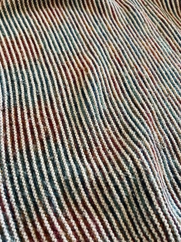 Cianelli Vintage Wasserfallausschnitt Pullover Mehrfarbig Wollmischung Elfenbein Strick Cottagecore - Bild 2 von 13