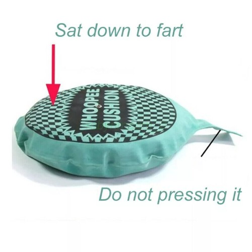 AU Whoopee Cushion Fart Whoopie Balloon Joke Prank Gag Trick Fun Party Toy Woopy - Picture 4 of 14