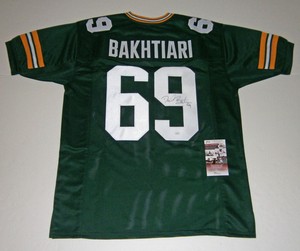 PACKERS-David-Bakhtiari-signed-custom-green-jersey-w-69-JSA-COA-AUTO-Autograph