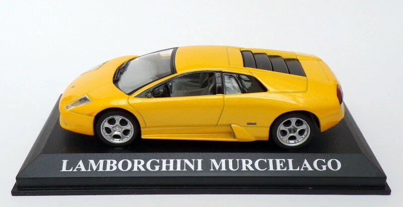 Altaya 1/43 Scale Model Car AT23520 - Lamborghini Murcielago - Yellow - Image 3 of 4