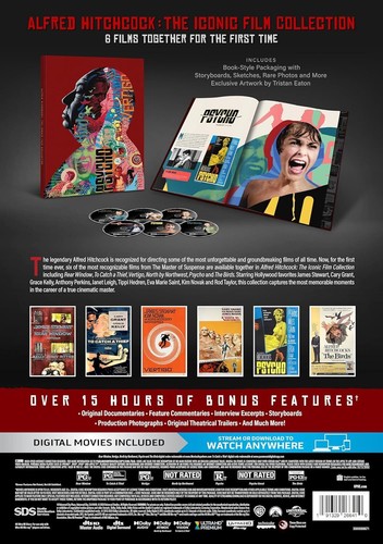 Alfred Hitchcock 6-Movie Limited Edition (4KUltra HD/Blu-ray) VORVERKAUF Versand 26.11. - Bild 5 von 5