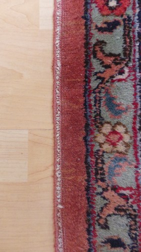 Large Persain Carpet Rug Hand Made Wool Vintage Living Room 11ft 8" x 8ft 4" - Picture 7 of 18