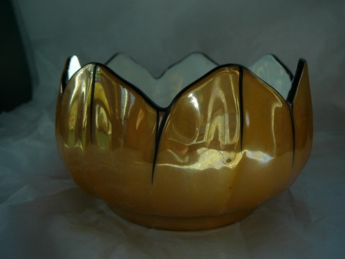 NORITAKE LUSTER FINISH HAND PAINTED MAYONNAISE OR RELISH DISH - Foto 1 di 4