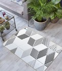 3D Geometric Pattern O666 Game Rug Mat Elegant Photo Carpet Mat Eve 2023