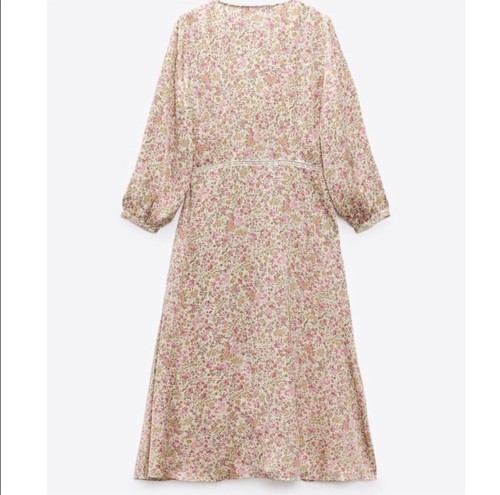 NEU MIT ETIKETT ZARA TUNIKA-KLEID MIT BLUMENDRUCK 8277/399 - Bild 9 von 10