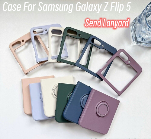 Funda Silicona Líquida para Samsung Galaxy Z Flip 5 Flip4 Flip3 5G Cubierta Magnética - Imagen 17 de 30