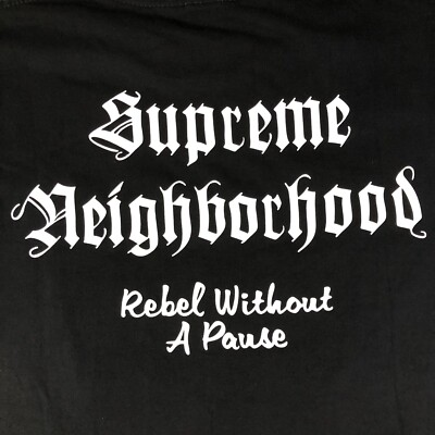 Supreme X Neighborhood 2007 Box Logo Pirate Skull Flag Rebel
