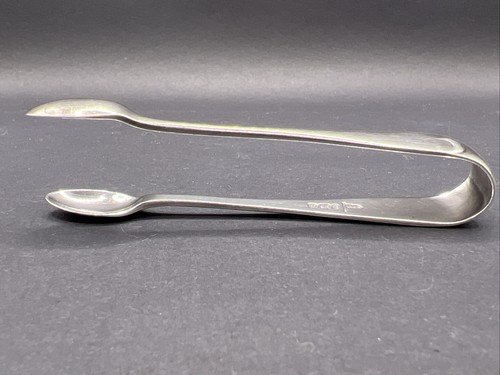 Englische Zuckerzange 925er Silber, Sheffield 1901 - Walker & Hall - W&H in Flag - Bild 5 von 8