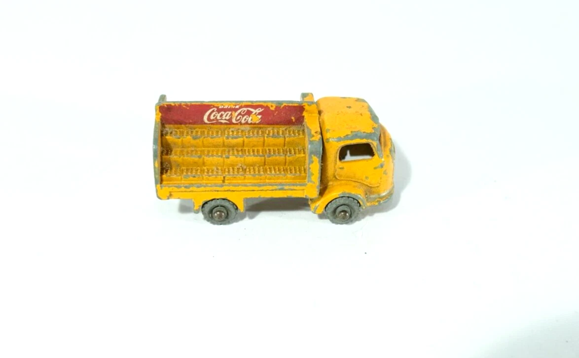 Matchbox Coca-Cola 1960 Vehicle Year Vintage Manufacture Diecast