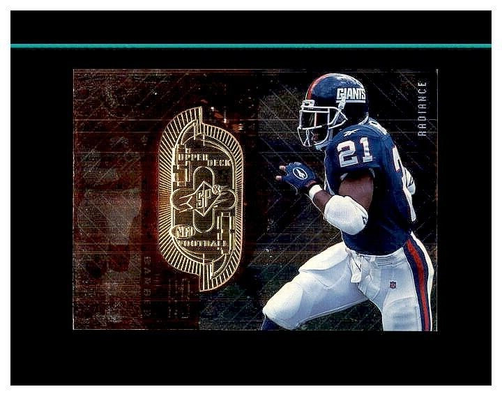 1998 SPX Finite Radiance Tiki Barber #56 New York Giants 3527/3800