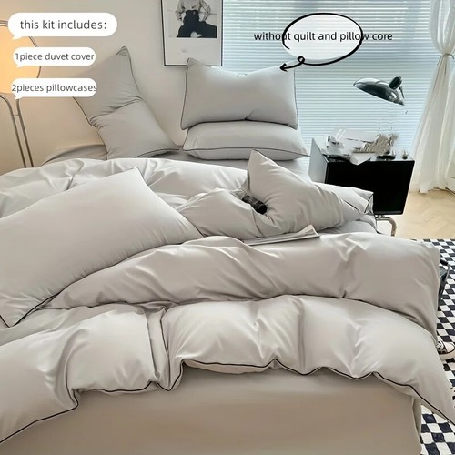 3pcs Soft Comfortable Bedding Set(1*Duvet Cover + 2*Pillowcase Without Core) - Picture 26 of 26
