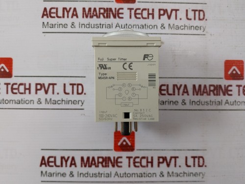 FUJI ELECTRIC MS4SRAPN MS4S Series Super Timer Module 0-6 Sec 100-240VAC 50/60Hz - Picture 4 of 14