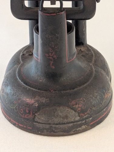 Antica scala affrancatura Fairbanks in ghisa e ottone con base stencil - Foto 6 di 10