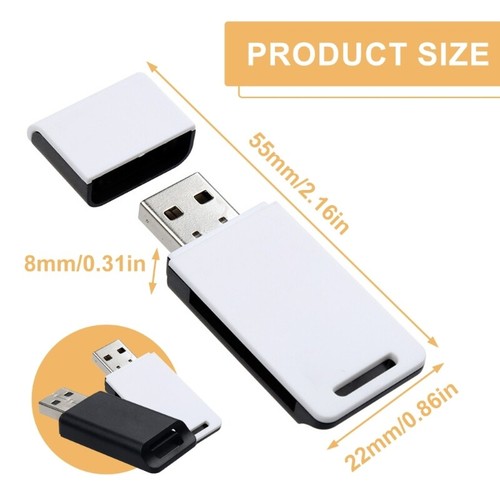 Easy To Use USB Card Reader High Speed USB Adapter Portable USB 2.0 Adapter ABS - Picture 8 of 10
