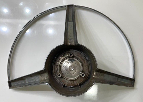 1964 Ford Galaxy 500 steering wheel horn ring OEM original Ford C3AA-13A800 #1 - Picture 3 of 6