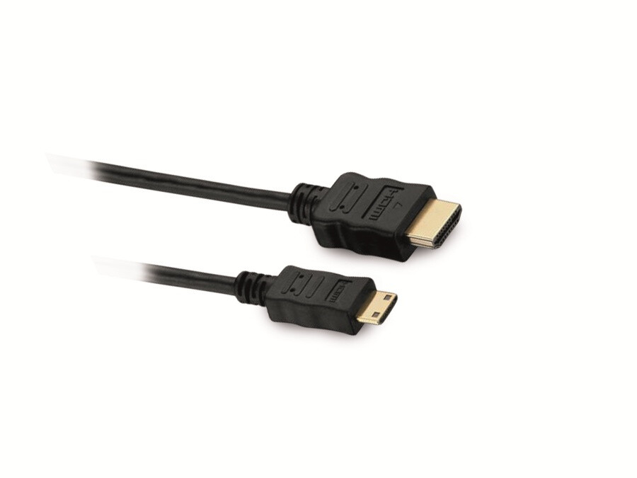 Thumbnail - S-impuls Hdmi/mini-hdmi Kabel, High Speed With Ethernet, 2 M