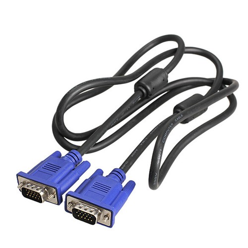 UK- 1.5M VGA To VGA Cable Male To Male Video Connection Cable - Photo 8/8