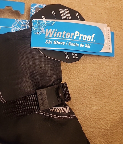 WinterProof Ski Gloves AquaProof Mens Size XL/TG - Picture 4 of 5