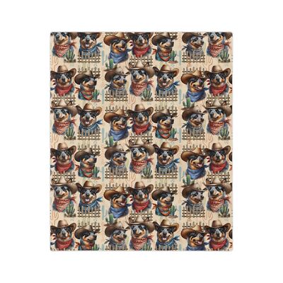 Australian Cattle Dog Herding Dog Blanket Soft Lightweight Warm and Cozy Throw 