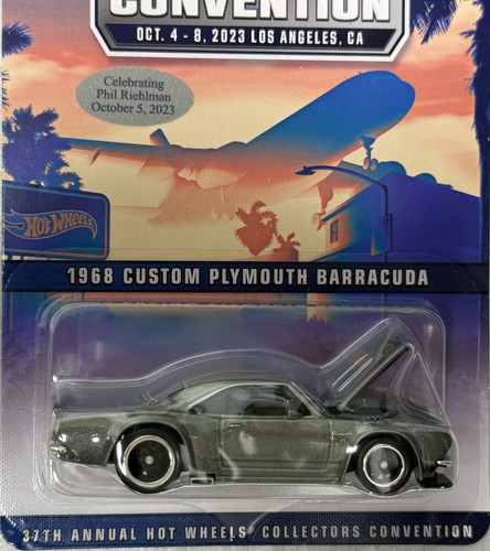 Hot Wheels 37th Collectors Convention ’68 Custom Plymouth Barracuda #03457/4000 - Picture 4 of 7