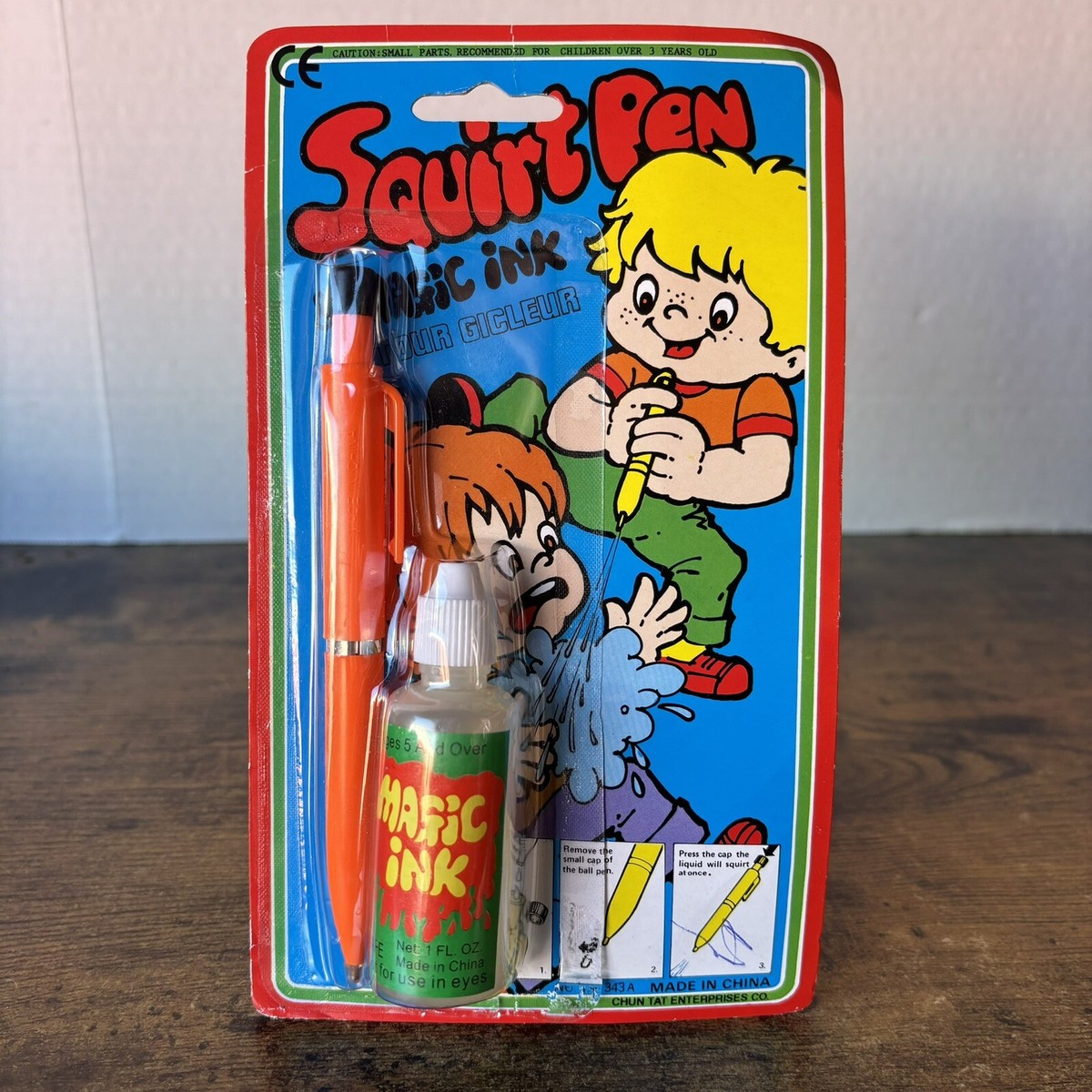 Vintage Squirt Pen With Magic Disappearing Ink | eBay