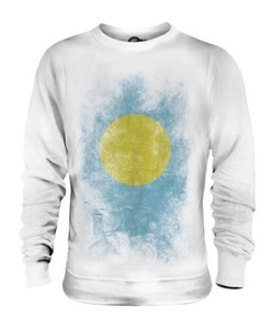 Palau Maglia Calcio Belau Bandiera Unisex Regalo Maglione Palauan Sbiadito TxSrOq6T
