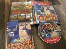 Cabela's Big Game Hunter (Sony PlayStation 2, 2002) Greatest Hits Used Free S/H