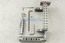 DSLR Cage Rig Kit For BMPCC Sony A7 A7S A7ii Panasonic GH3 GH4 Silver New