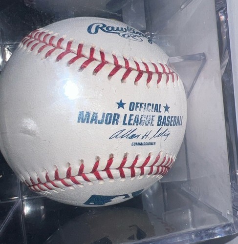 Mark Sweeney Signed Official Rawlings Authentic Baseball KC Royals Hologram BB - Picture 2 of 3