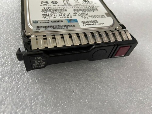 HPE 600GB 759548-001 12G 15K SAS 2.5" 759212-B21 ENT SC FACTORY SEALED NEW HDD - Picture 4 of 6