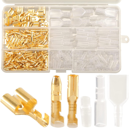 320Pcs Double Bullet Wire Connectors, 3.9Mm 3.5Mm Male and Female Bullet Termina - Picture 10 of 12