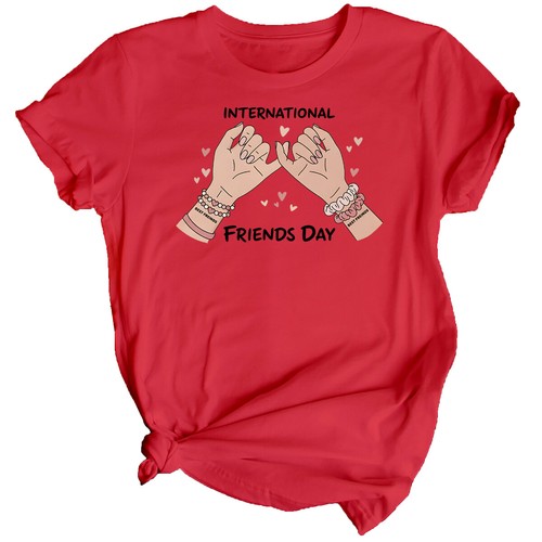 T-shirt donna Pinky Promise Best Friends Day Bestia BFF camicia amicizia #BFD - Foto 26 di 32